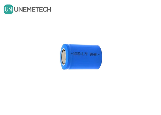 3.7V 80mAh Batería recargable cilíndrica de iones de li 10150 para cortador de pelo de nariz turbo