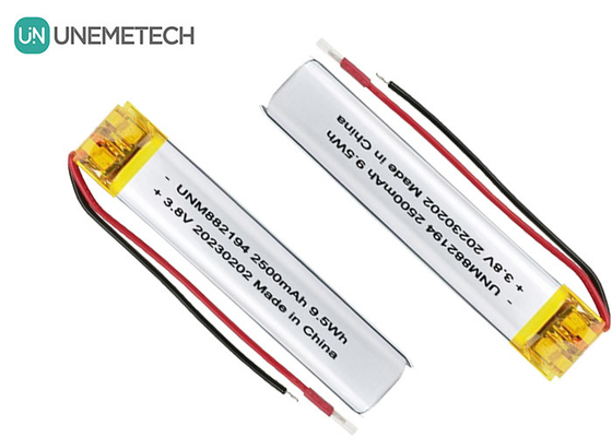 Personalizado 882194 Batería LiPo de alto voltaje 4.35V 2500mAh 1 año de garantía
