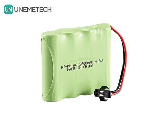 4Batería de hidróxido de níquel metálico de 8 V 2800 mAh Baterías AA recargables