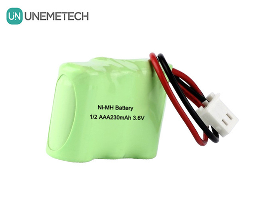 1/2AAA NiMH Baterías recargables 3.6V 230mAh Baterías recargables de columna