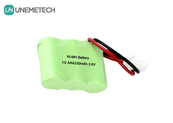 1/2AAA NiMH Baterías recargables 3.6V 230mAh Baterías recargables de columna