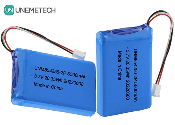 3Batería recargable de 7V Li Poly 854256 2P 5500mAh Baterías para equipos industriales