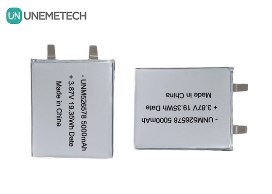 526578 3.87V Batería LiPo de alto voltaje 5000mAh 4.45V Voltado de carga para el banco de energía
