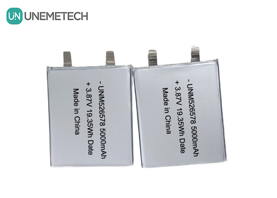 526578 3.87V Batería LiPo de alto voltaje 5000mAh 4.45V Voltado de carga para el banco de energía
