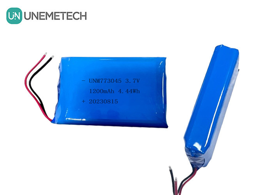 Batería Li-Polymer 3.7V 1200mAh 773045 1S Baterías LiPo para el escáner de huellas dactilares
