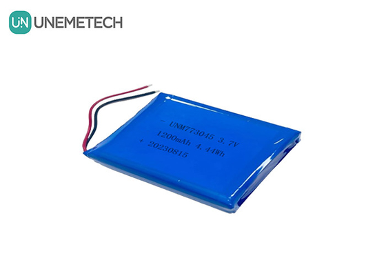 Batería Li-Polymer 3.7V 1200mAh 773045 1S Baterías LiPo para el escáner de huellas dactilares