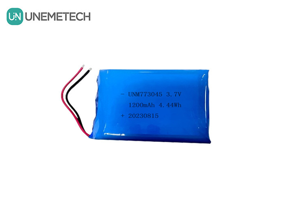 Batería Li-Polymer 3.7V 1200mAh 773045 1S Baterías LiPo para el escáner de huellas dactilares