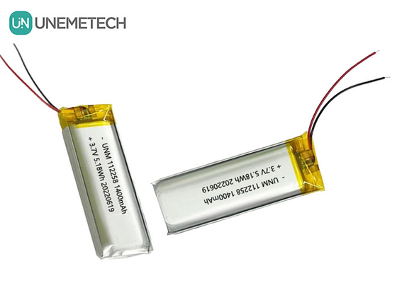 3Batería recargable de iones de litio de 7 V de 1400 mAh 112258 para el banco de energía portátil