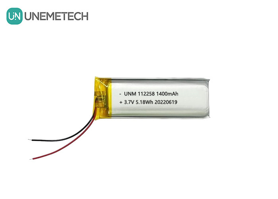 3Batería recargable de iones de litio de 7 V de 1400 mAh 112258 para el banco de energía portátil