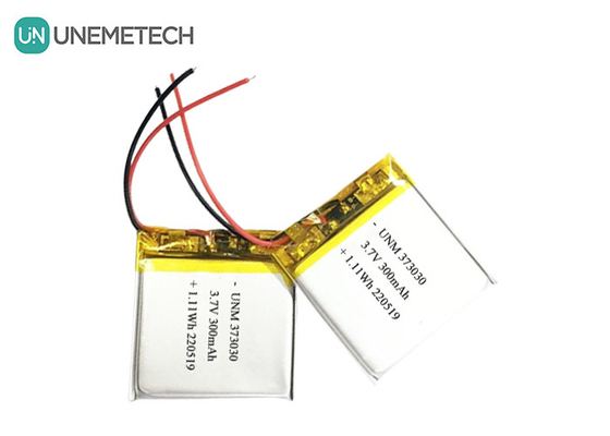 3.7V 300mAh LiPo Batería recargable 373030 para altavoz Bluetooth
