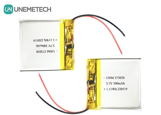 3.7V 300mAh LiPo Batería recargable 373030 para altavoz Bluetooth