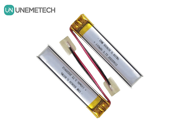 Diseño de precisión 3.7V 110mAh Batería LiPo Recargable Batería de Polimero de Litio 450839