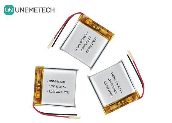 Li-Poly Packs 463028 3.7V 350mAh Batería recargable de Li Polymer para Gamepad