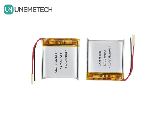 Li-Poly Packs 463028 3.7V 350mAh Batería recargable de Li Polymer para Gamepad