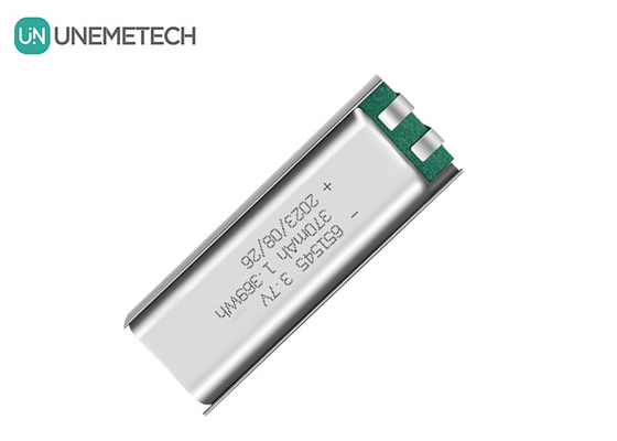 3.7V 370mAh 651545 Batería recargable de litio de iones de litio para productos digitales