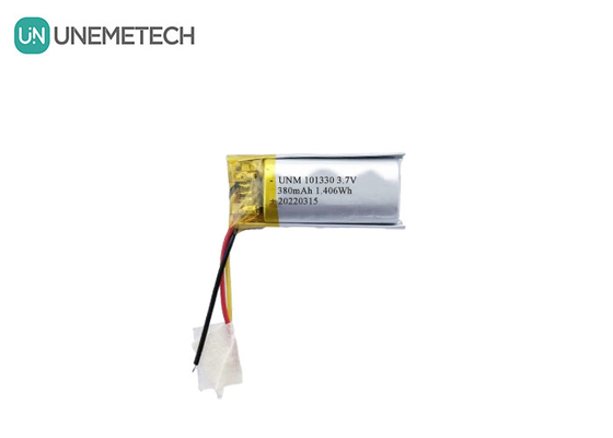 3.7V 380mAh Batería recargable de Li-Polymer 101330 para relojes inteligentes
