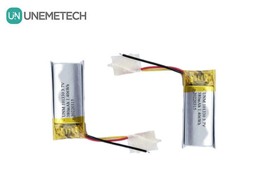 3.7V 380mAh Batería recargable de Li-Polymer 101330 para relojes inteligentes