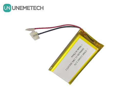 3.7V 3000mAh Recargable Batería de Polimero de Litio de Alta Capacidad 113465 para Smartphone