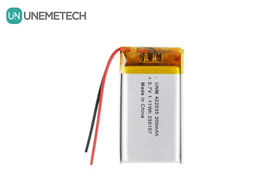 3.7 V 300mAh Batería de iones de litio 422035 Batería LiPo para control remoto