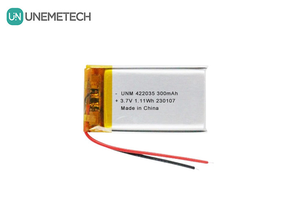 3.7 V 300mAh Batería de iones de litio 422035 Batería LiPo para control remoto