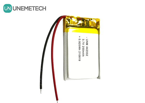 3.7V 250mAh Lipo batería recargable 442332 Para balanzas electrónicas portátiles