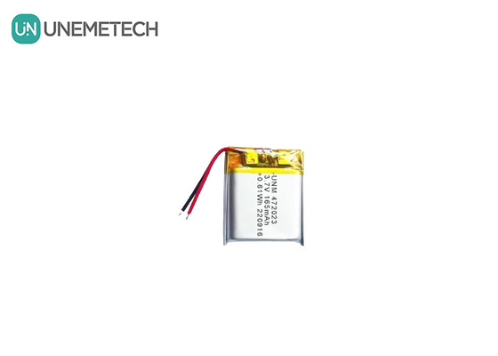 Batería recargable de litio-ion polímero 3.7V 165mAh 472023 Batería de reproductor de MP3