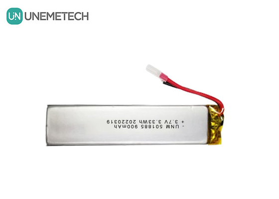 3.7V 900mAh Batería Lipo Batería rectangular de polímero de litio 501885 para Cemera en miniatura