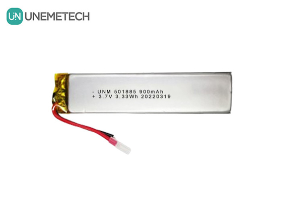 3.7V 900mAh Batería Lipo Batería rectangular de polímero de litio 501885 para Cemera en miniatura