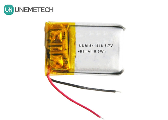 3Baterías recargables Lipo de.7V 541416 81mAh Batería pequeña LiPo para auriculares Bluetooth