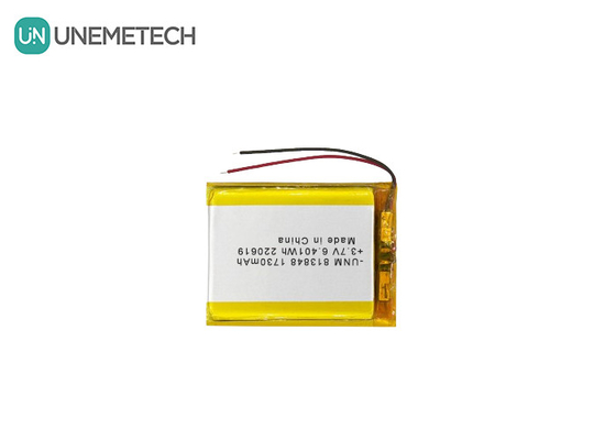 3.7V 1730mAh Batería de polímero de iones de litio de gran capacidad 813848 para el banco de energía