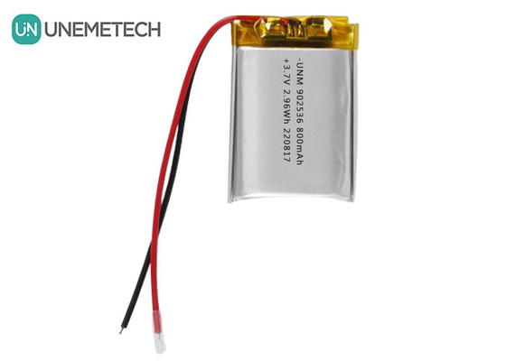 3.7V 800mAh Batería de polímero de iones de li 902536 Batería recargable de bolso para Gamepad