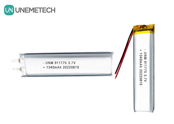 3Baterías recargables Lipo de.7V 1340mAh Batería de litio polimérico 911775 para Smart Pen