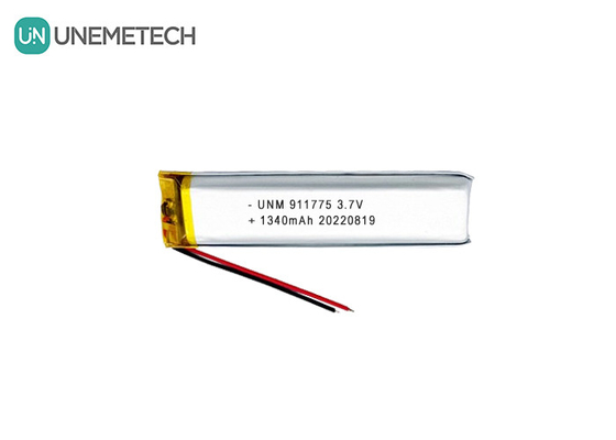 3Baterías recargables Lipo de.7V 1340mAh Batería de litio polimérico 911775 para Smart Pen