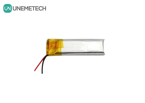 3.7V 80mAh 400930 Batería de polímero de litio personalizada de bajo peso para velas electrónicas