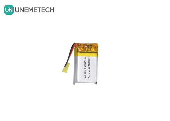 3.7V 140mAh 402025 Batería recargable Batería Lipo para masajistas compactos