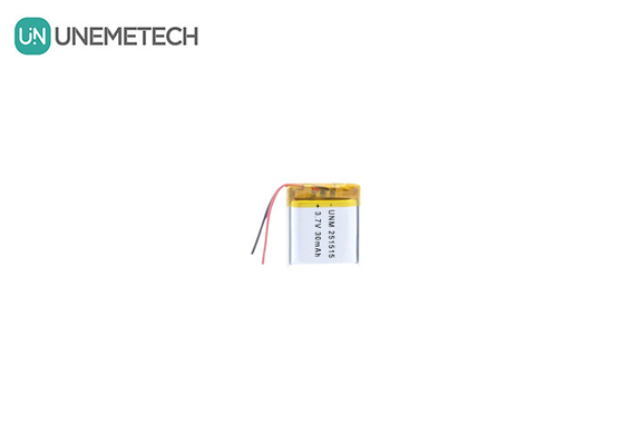 3.7V 30mAh 251515 Batería Lipo ligera para termómetro electrónico pequeño