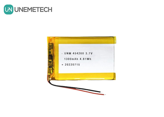 Celular de batería de iones de litio y polímero 3.7V 1300mAh 454260 para sistemas Soalr