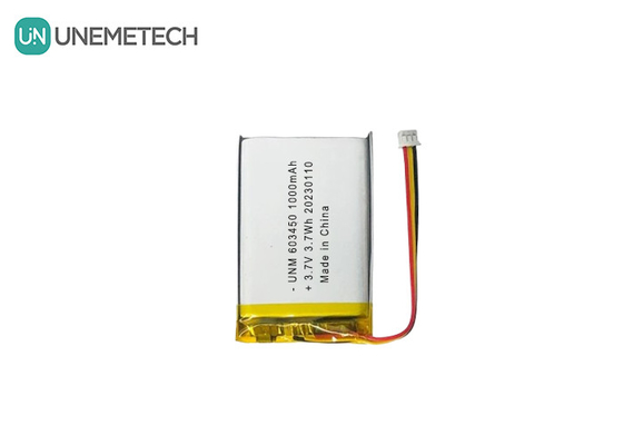 3.7V 1000mAh 603450 Recargable Batería Lipo de Alta Capacidad para Coches RC