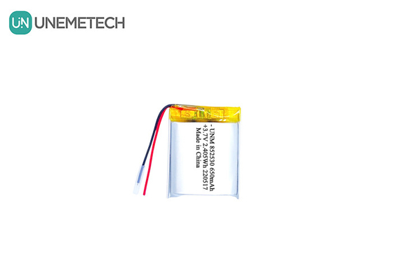 3.7V 650mAh Batería recargable de iones de litio 852530 para auriculares