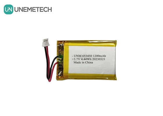 3.7V 1200mAh Batería de polímero de litio de carga rápida 653450 para cámaras digitales
