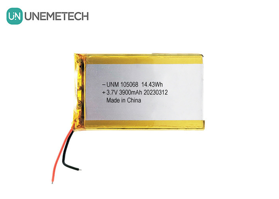 3900mAh Batería Li-Polymer de alta capacidad 105068 3.7V Baterías Lipo para tabletas