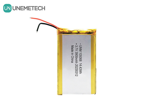 3900mAh Batería Li-Polymer de alta capacidad 105068 3.7V Baterías Lipo para tabletas