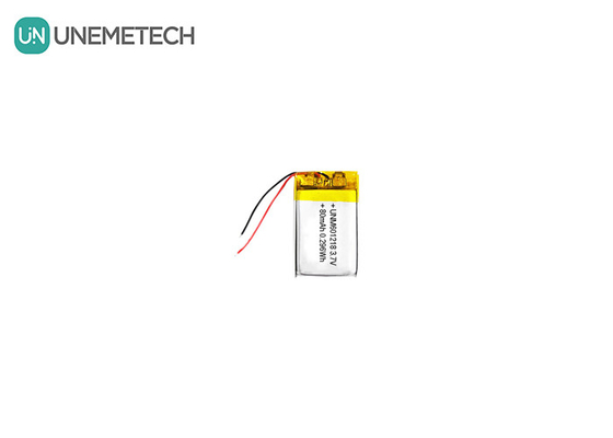 601218 3.7V 80mAh Recargable Batería de Polimero de Litio Pequeño Para Gafas Inteligentes