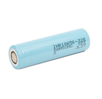 Samsung 32E 18650 3200mAh 6.4A Batería 3.65V Célula cilíndrica de iones de litio INR18650-32E