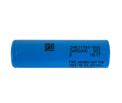 Samsung 50G 21700 5000mAh 9.8A Batería de iones de litio 3.63V Batería INR21700-50G