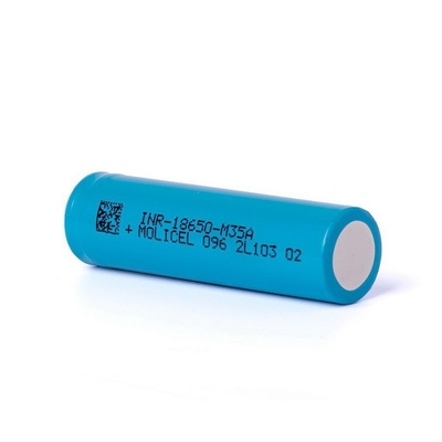 Molicel INR-18650-M35A Batería de alto plano 18650 Molicel M35A 18650 3500mAh 10A Batería 3.6V