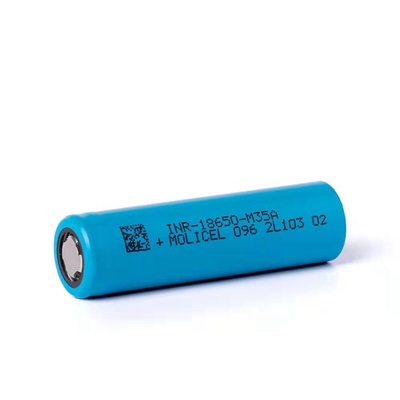 Molicel INR-18650-M35A Batería de alto plano 18650 Molicel M35A 18650 3500mAh 10A Batería 3.6V