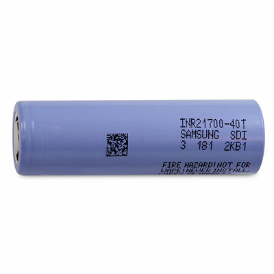 Samsung 40T 21700 4000mAh 35A Batería 3.6V Batería de iones de litio Celda de batería INR21700-40T
