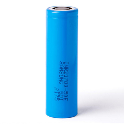 Samsung 50E 21700 5000mAh 9.8A Batería 3.6V Batería de iones de litio Celda de batería INR21700-50E
