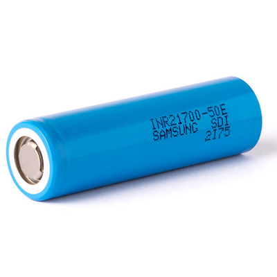 Samsung 50E 21700 5000mAh 9.8A Batería 3.6V Batería de iones de litio Celda de batería INR21700-50E